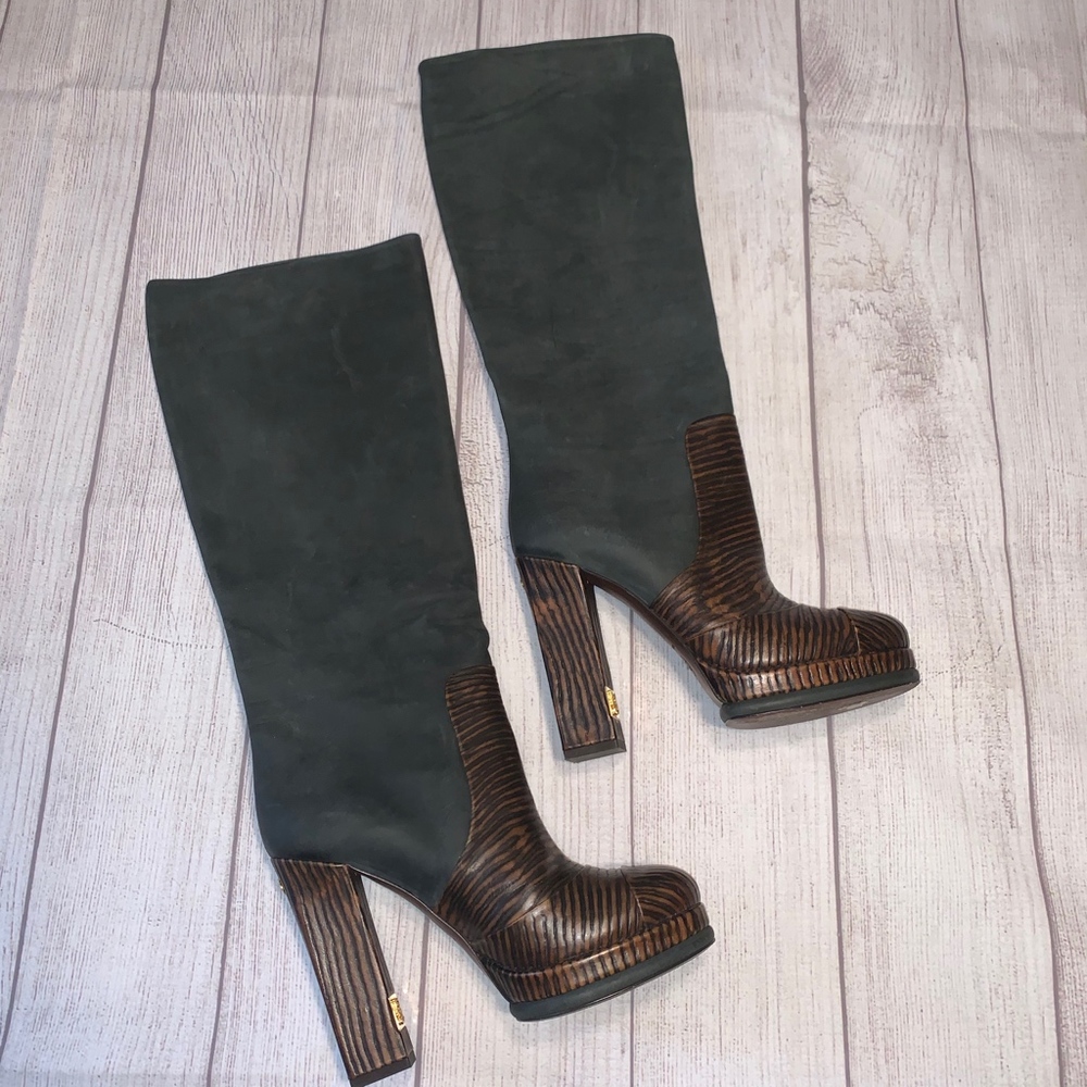 CHANEL Knee-High Boots - Picture 2 of 6